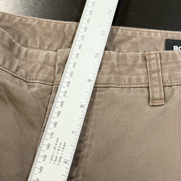 Bonobos 32x30 Slim Mens Brown Washed Midrise Chino Pants - Picture 8 of 10